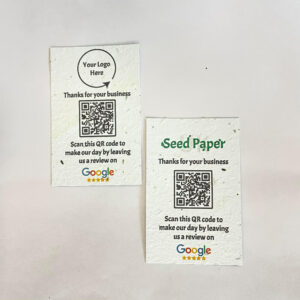 a single UK Seed Paper Google Review card