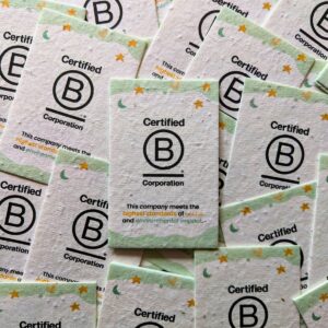 seed paper business cards b corp certified