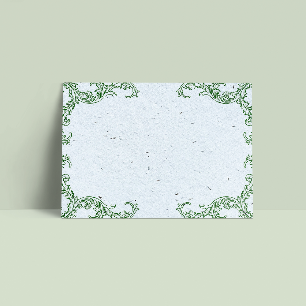 Seed Paper Note Cards - Verdant Frame