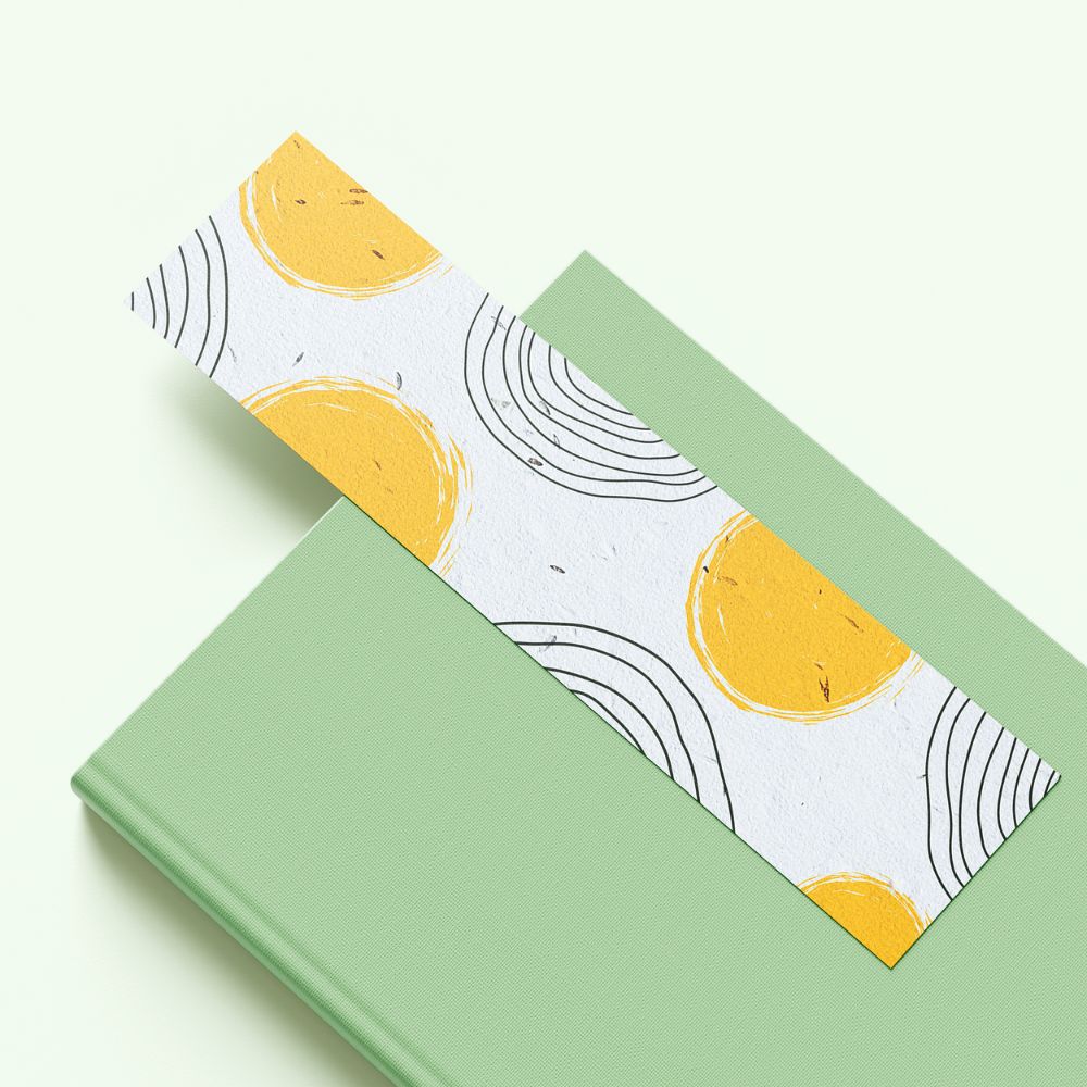 Seed Paper Bookmarks - Golden Skies