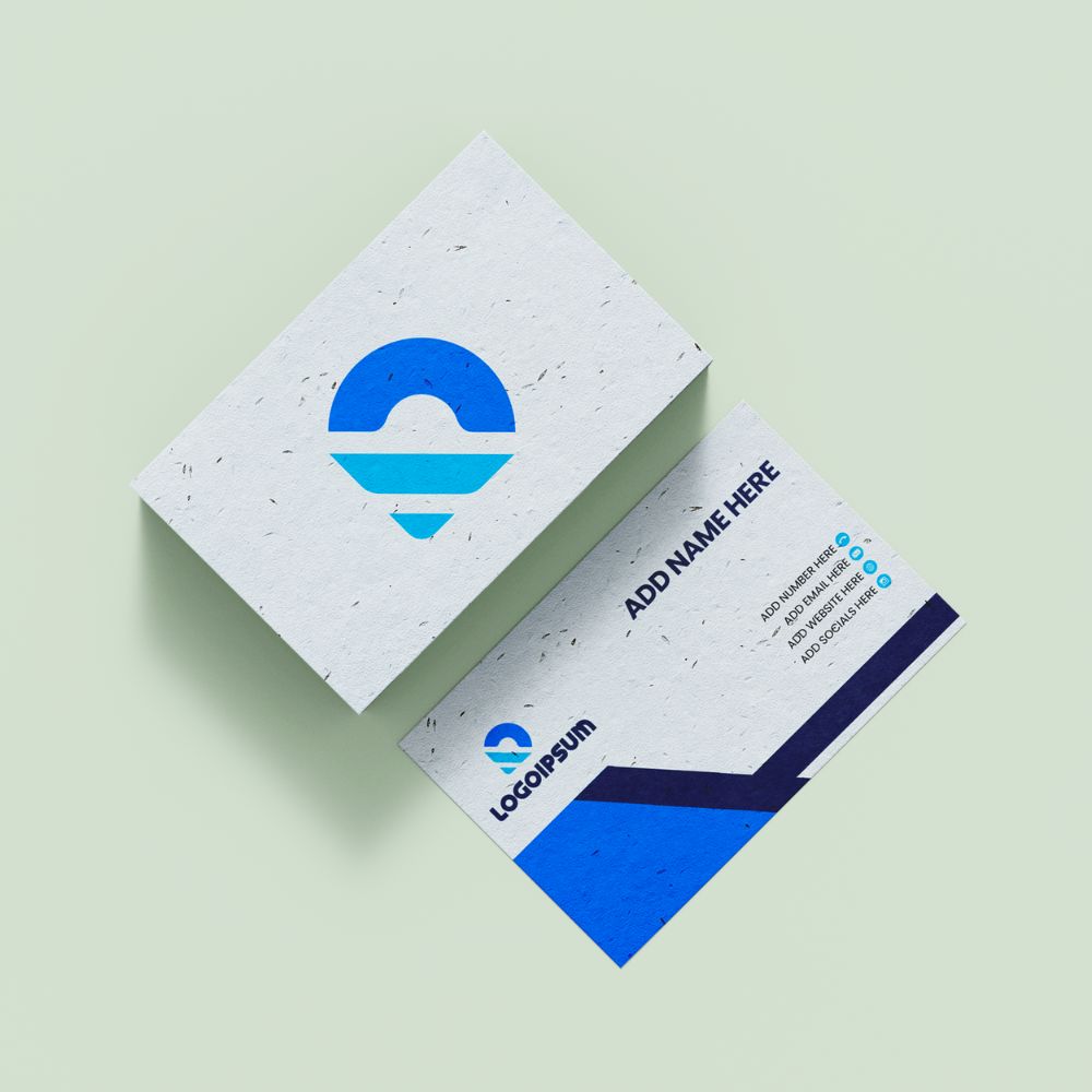Seed Paper Business Card - Modern Minimal