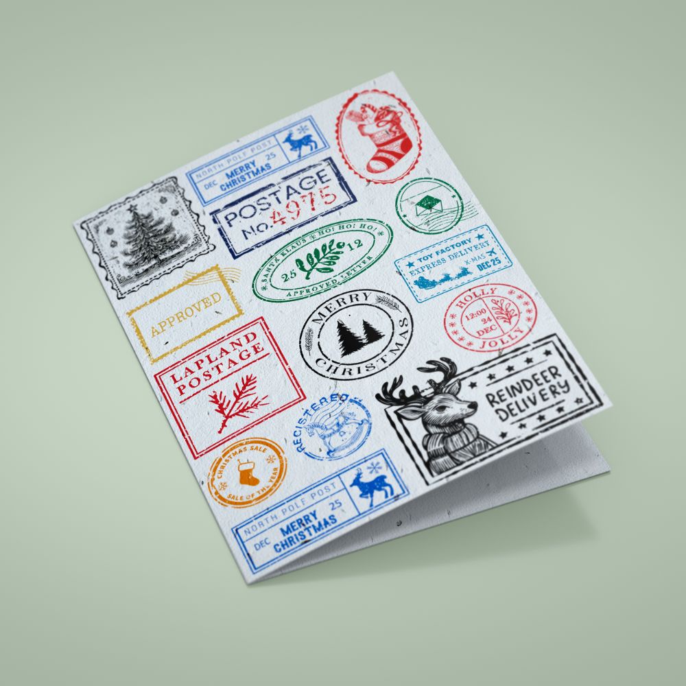 Seed Paper Christmas Card - Christmas Tidings