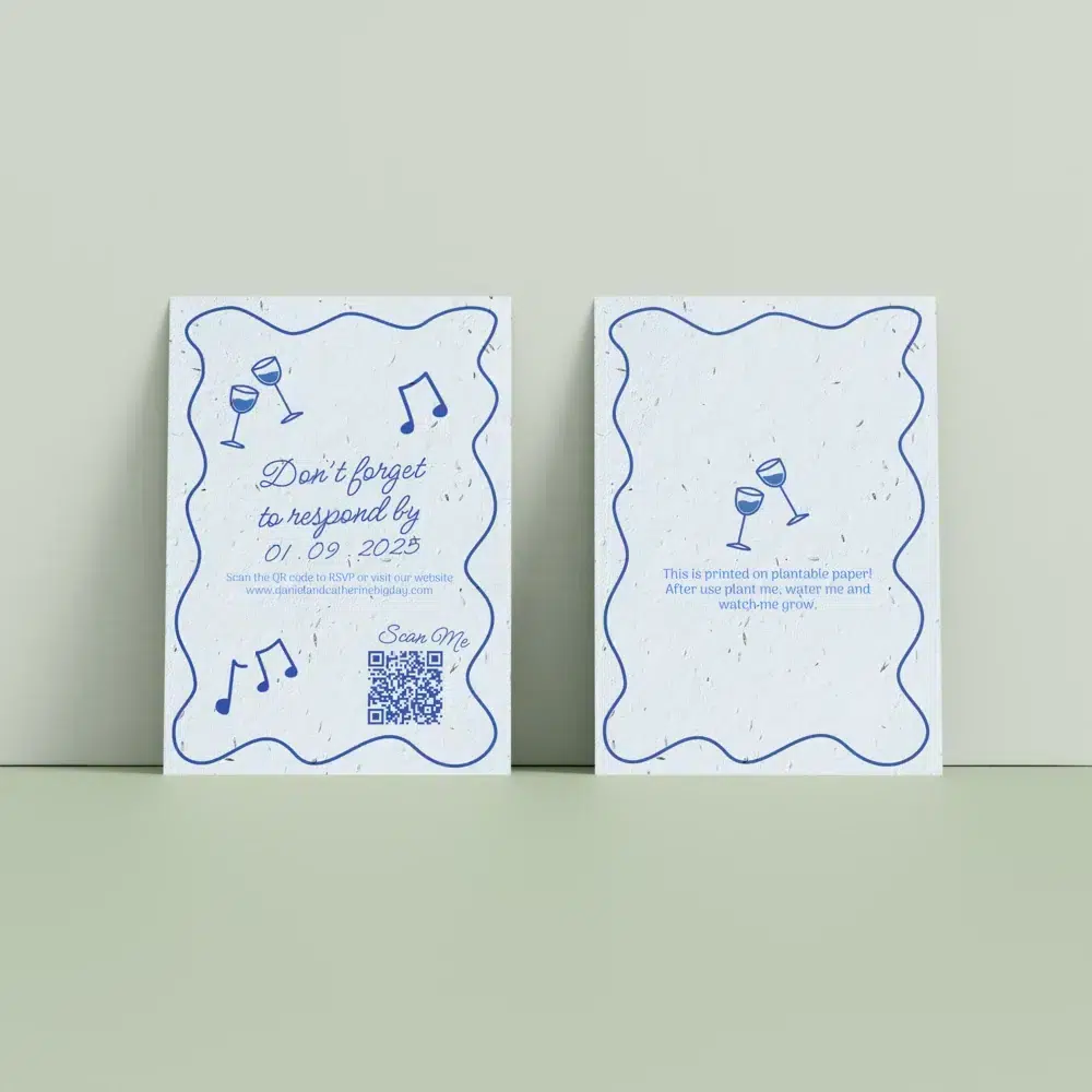 Seed Paper RSVP Cards - Image 4