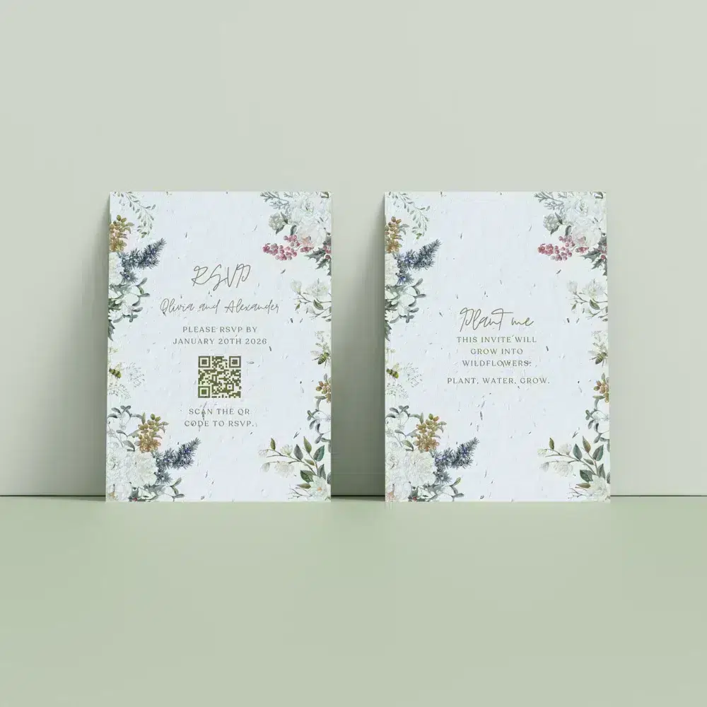 Seed Paper RSVP Cards - Image 3